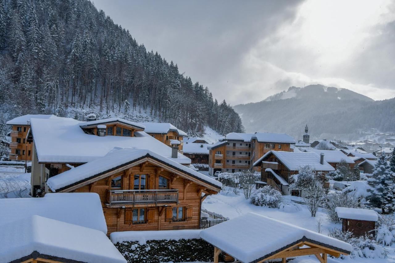 Roof Top Moutain View Direct Access Morzine Avoriaz Montriond Exterior foto